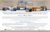 Carroll Communi ty College Friday, March 16, 2012 2:00p.m ...€¦ · FLYER_BIZEXPO EXPO Biz 2012 Friday, March 16, 2012 2:00p.m. - 5:00p.m. Carroll Communi ty College in the Great