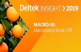 MACKO-01...Add your custom database fields Out-of-the-box universe and graph definitions Modify universes and graphs, using the extension tools Automatically maintained from release-to-release,