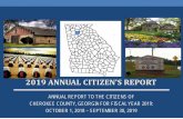 2019 ANNUAL CITIZEN’S REPORT...• Over 3.4 Million Visits to Parks and Program Participations • Total Park Acres 2,443 • Total Park Acres per 1,000 Residents 9.6 • Events