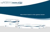 Get them back in the game faster.Results obtained from human case study experience. * Both SportWrap by PolyMem and the PolyMem family of wound dressings are drug-free, containing