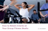 How to Retain Clients at Your Group Fitness Studio...Your most loyal clients make your best advocates. Encourage them to invite friends and family with a built-in referral system.