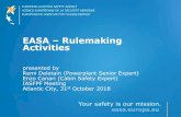 EASA Rulemaking Activities - FAA Fire Safety...17_Fire defintion in DFZ (size, intensity) over time and space (IM) 19_Function to be performed under fire (IM) 20_Operational conditions
