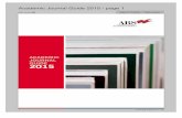 ABS Academic Journal Guide 2015 - University of Macedonia · 2016-04-15 · 1,2,3 5,6,7,8,9,10,11,12,13,14,...54 Academic Journal Guide 2015 - page 4 ABS Academic Journal Guide 2015