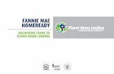 FANNIE MAE HOMEREADY...Fannie Mae reports a “demographic sea change” in the housing market, characterized by the rise of the Millennials, increased diversity, and a growing elderly