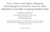 Fires, Flares and Lights: Mapping Anthropogenic …sari.umd.edu/sites/default/files/Elvidge.pdfDay Night Band (DNB). 2. Daytime channels at night – enabling the detection of radiant