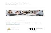 Activity report TLL June 2017 - Teaching & Learning …...Techniques of Futuring Geosciences masters 6 Geosciences In 2017, a total of 39 sessions ECTS-courses were taught in TLL.4