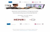 Sponsor and Exhibitor Program Guide - ICNR 2018 · 2018-09-18 · ICNR and WeRob 2018 Sponsor and Exhibitor Program Guide Please contact info@icnr2018.org or info@werob2018.org Dear