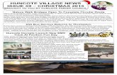 HUNCOTE VILLAGE NEWS ISSUE 59 – CHRISTMAS …...escorts. CommBus is a small, locally based organisation run entirely by volunteers offering the following transport services to a