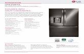 REFRIGERATION LFX25973 - LG Spec Sheet.pdfGlide N’ Serve™ Drawer • Refrigerator Light Premium LED REFRIGERATOR DOOR No. of Shelves/Bin 6 Total (1 Adjustable Gallon Sized) Door
