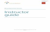 Elementary Scho ol Version Instructor guide. - Hands on Banking · 2019-08-22 · Hands on Banking® Instructor’s Guide Elementary School Version (Grades 4 and 5) .Table of Contents.