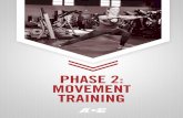 PHASE 2: MOVEMENT TRAINING · 2020-03-06 · movement rubrics for exercises that target the five basic movement patterns that are central to phase 2 of the ACE IFT Model (movement