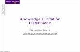 Knowledge Elicitation COMP34512studentnet.cs.manchester.ac.uk/ugt/COMP34512/slides/day2.pdfThe Knowledge Engineer (KE) • Key Role – Expertise in KA • E.g., elicitation – Knows