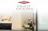 PIVOT DOORS · SILVER LUSTRE STORM FRONT ANOTEC DARK GREY CHARCOAL LUSTRE NIGHT SKY Colours Jason Pivot Doors are available in seven popular colours from our standard colour range: