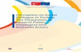 Perception on Social Dialogue in Turkey: The Viewpoints of ...europe/... · The Viewpoints of General Public, Employees and Relevant Actors 2018. 2 This report has been prepared with