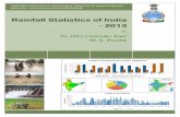 Rainfall Statistics of India - 2013hydro.imd.gov.in/hydrometweb/(S(lmdwyd45nreha255yyn3eg45))/PR… · It gives me great pleasure to present the ‘Rainfall Statistics of India –