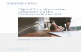 Digital Transformation: Empowering the Evolution of the CFO...With technology increasingly shaping and disrupting corporate strategy and the ... to the growing importance of the CFO