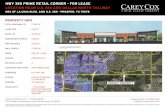 HWY 380 PRIME RETAIL CORNER - FOR LEASE C LOCATION …...CAREYCOX A REAL ESTATE C O M PAN Y careycoxcompany.com / 972.562.8003 321 N. Central Expressway, Suite 370 McKinney, TX 75070