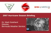 Hurricane Season Briefing - Bermuda Weather Service...Hurricanes (5.9) 9 Intense Hurricanes (2.3) 5 Named Storm Days (49.1) 85 Hurricane Days (24.5) 40 Intense Hurricane Days (5.0)