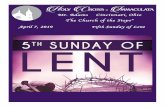 April 7, 2019 Fifth Sunday of Lent - Immaculata Church2011.hciparish.org/wp-content/uploads/2019/04/20190407.pdfApr 07, 2019  · Cakes, pies, cookies, & brownies—People love homemade
