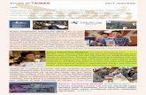 STUDY IN TAIWANTAIWAN 2017 newsletter2017 newsletter · 2017-01-23 · STUDY IN TAIWANTAIWAN 2017 newsletter2017 newsletter Hello, Welcome to the 2017 edition of the TECO: Study in
