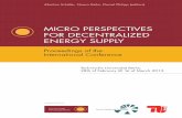 MICRO PERSPECTIVES FOR MICRO PERSPECTIVES FOR ...€¦ · comprehensive country ranking for renewable energy Based Mini-grids Providing rural off-grid electrification Gerlach, A.,