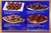 Fine Chocolates - Payless Fundraising...appropriately filled with a banana meltie center. 6 oz box $10.00 Fine Chocolates Jecanbacks® P Chocolates con nueces Bursting with roasted