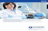 Oral Health Workforce Research Center - A National …...Dentistry and Potential Impacts on Access to Care for Underserved Communities. Rensselaer, NY: Oral Health Workforce Research