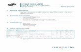 PMZ1200UPE - NexperiaProduct data sheet 25 March 2015 2 / 15 5. Pinning information Table 2. Pinning information Pin Symbol Description Simplified outline Graphic symbol 1 G gate 2