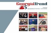 TING MARKETING GUIDE 2020 - Georgia Trend … · social media platforms EVENT SPONSORSHIPS PRESENTING SPONSOR: • Table of 10 at Awards Ceremony • Opportunity for representative
