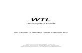 WTL Developer's Guide · WTL supports applications based on dialog-box, single document interface (SDI) or a multi-document interface (MDI). For SDI, it also supports multi-threaded