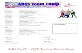 California Trail MS - danceadts.com€¦ · 9:15-10:00am DANCE TECHNIQUE WORKSHOP (Beg/Int OR Int/Adv) 10:00-10:45am DIRECTORS MEETING-Camp Info w/ JENNIFER 10:00-12:00noon CAMP DANCE