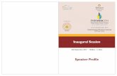 Inaugural Session Speaker Profileenerasia.in/downloadpdf/SpeakerProfile_26thSeptember2014...Speaker Profile Inaugural Session Speaker: Seminar Schedule (A Pre Vibrant Gujarat Event)