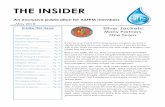 THE INSIDER...THE INSIDER An exclusive publication for ASFPM members —May 2018 Silver Jackets: Many Partners. One Team. If you’ve never heard of the Silver Jackets program, we
