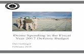 Drone Spending in the Fiscal Year 2017 Defense Budget€¦ · air systems continue to take the majority of drone spending, growing emphasis is being placed on other types of unmanned