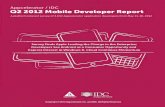 Appcelerator / IDC Q2 2012 Mobile Developer Report...in terms of engaging developers to port ARM-based apps for smartphones to x86-based PC-like architectures such as Windows 8 tablets.