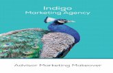 Indigo...Keep your website in mind. Unless you’re going to rebuild your site, keep the layout and colors in mind. Your logo should help create a cohesive brand when used on your