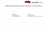 Red Hat Enterprise Linux, Version 6.2 on IBM …commoncriteriaportal.org/files/epfiles/0848b_pdf.pdfRedHatEnterpriseLinux,Version6.2onIBM HardwareforPowerandSystemzArchitectures Version:
