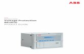 Product Guide REU610 Voltage Protection...product series. The 610 series includes protection relays for feeder protection, motor protection and general system voltage supervision.