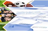 Choosing the Right Athlete Electronic Health Record System · The topic of Electronic Health Records (EHRs) has been thrust into conversations across the U.S. since the Obama administration