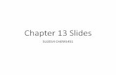 Chapter 13 Slides - UCA€¦ · Chapter 13 Slides SU2014 CHEM1451. 0.000 0.500 1.000 1.500 2.000 2.500 3.000 3.500 0 20 40 60 80 100 120 140 160 180) time(s) ... 12.0 1 0.8 0.6 0.4