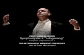 FELIX MENDELSSOHN Symphony no. 2 “Lobgesang”spiritofturtle.com/booklets/CC72543.pdf · expressed by Mendelssohn’s friend and colleague Robert Schumann, who called Mendelssohn