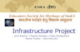 Infrastructure Project - STARTALK...• Dancing Girl of Harappa, cast in bronze, Delhi Museum • Chand Baori, to collect water, near Delhi &Jaipur • Amer Fort and Palace with Shish
