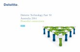 Deloitte Technology Fast 50 Australia 2014 …landing.deloitte.com.au/rs/deloitteaus/images/Deloitte...revenue growth. Technology companies are invited to self-nominate for the Deloitte
