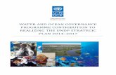 WATER AND OCEAN GOVERNANCE PROGRAMME … and Publicat… · Assistance for integrated water resources management and efficient use of water, efforts to protect ... MDG-F KM MDG Achievement
