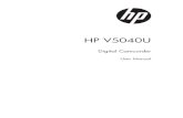 HP V5040Uh10032. · 7 EN Section 3 Enjoying the Record Mode Button Function Direction Button: Right Button: HD(1080p)/WVGA mode switch Left Button: Digital Light On/ Light On/ Light