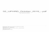 02 IJPHRD October 2019 - ULMeprints.ulm.ac.id/8079/1/The Effect Information... · 2020-01-23 · 8 % SIMILARITY INDEX 8% INTERNET SOURCES 1% PUBLICATIONS 6% STUDENT PAPERS Exclude