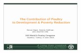 The Contribution of Poultry to Development & Poverty Reduction · 2016-08-02 · The Contribution of Poultry to Development & Poverty Reduction Author: Simon Mack, Dennis Hoffman,