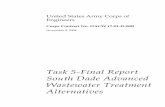 United States Army Corps of Engineers - Miami-Dade County · Task 5-Final Report South Dade Advanced Wastewater Treatment Alternatives United States Army Corps of Engineers Corps