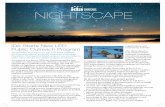 NIGHTSCAPE - International Dark-Sky Association€¦ · During part of their stay on neighboring Kohama Island, ... interns learning to give night sky tours to guests of the island’s