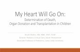My Heart Will Go On...Nationally 2016 YTD 83% donors after BD, and 17% DCDD OTPD 3.02 Q3 How many patients are waiting for a solid organ transplant? 1. Less than 25,000 2. 25,000-50,000